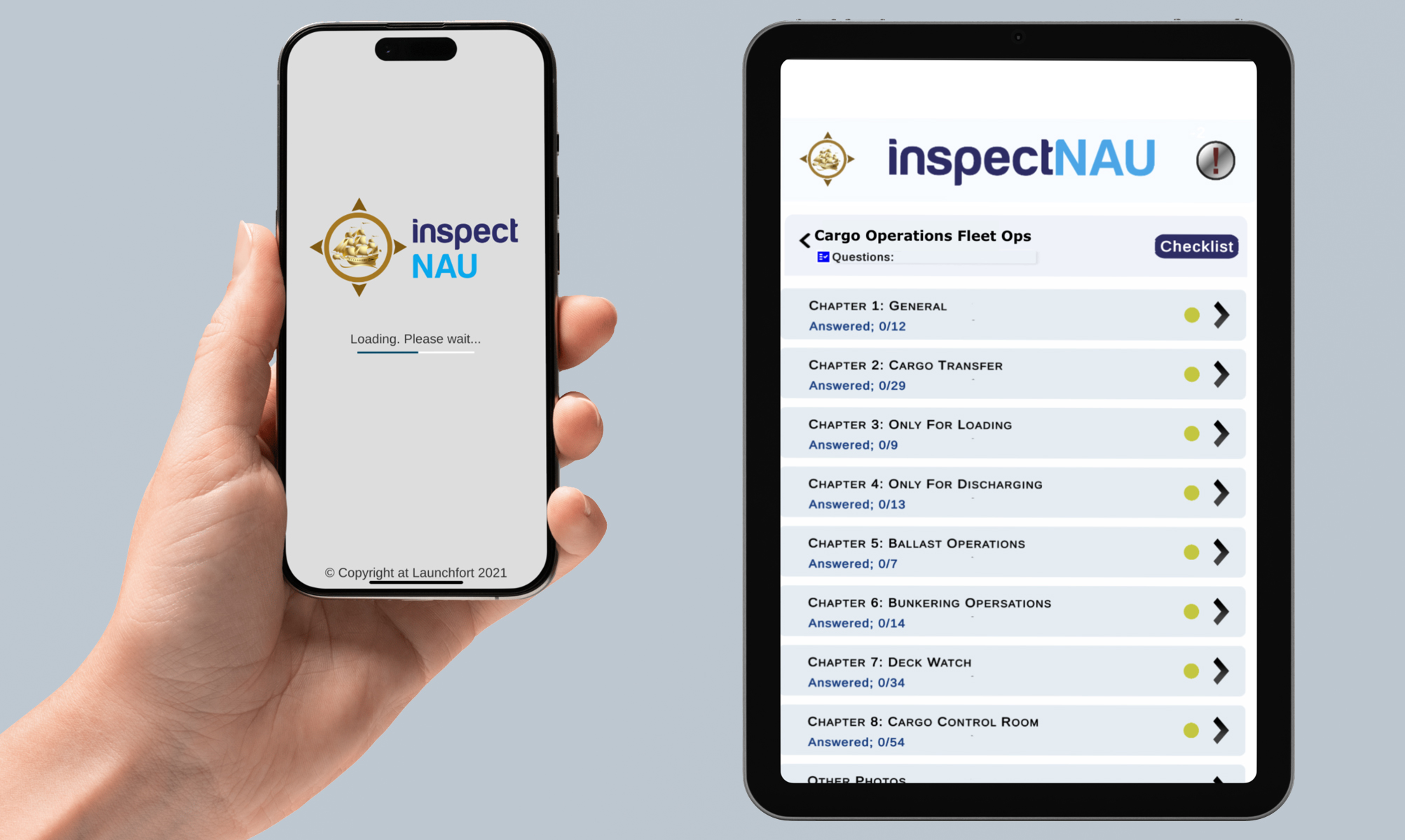 Inspect Nau App